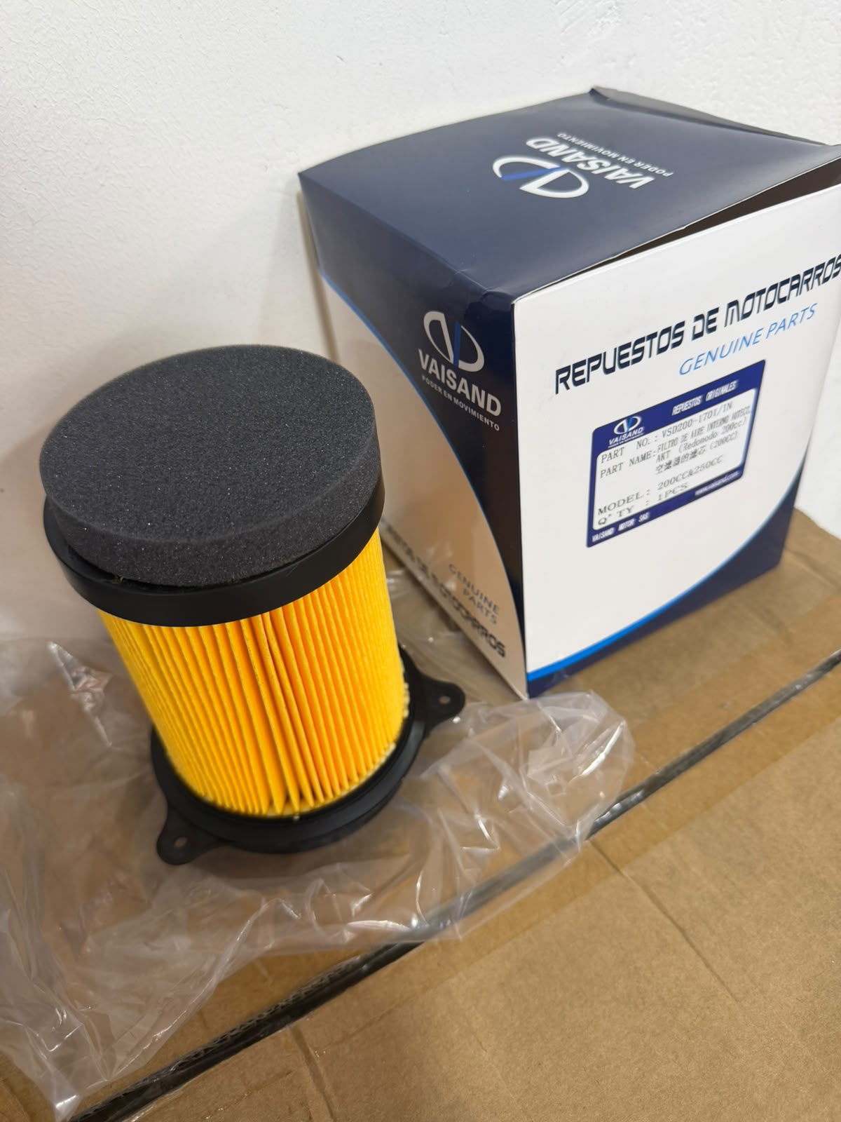 Filtro de Aire Vaisand 200-250